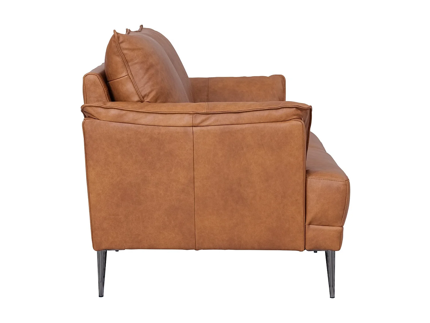 Ledersofa Soul - 2-Sitzer - Leder - Braun