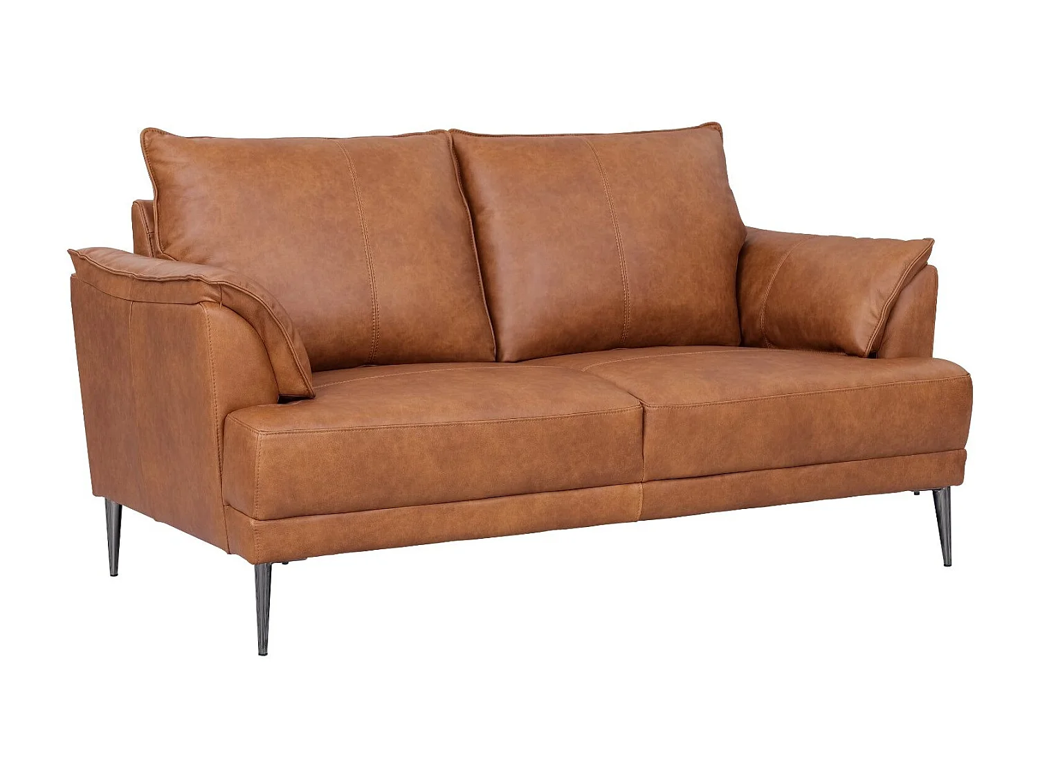 Ledersofa Soul - 2-Sitzer - Leder - Braun