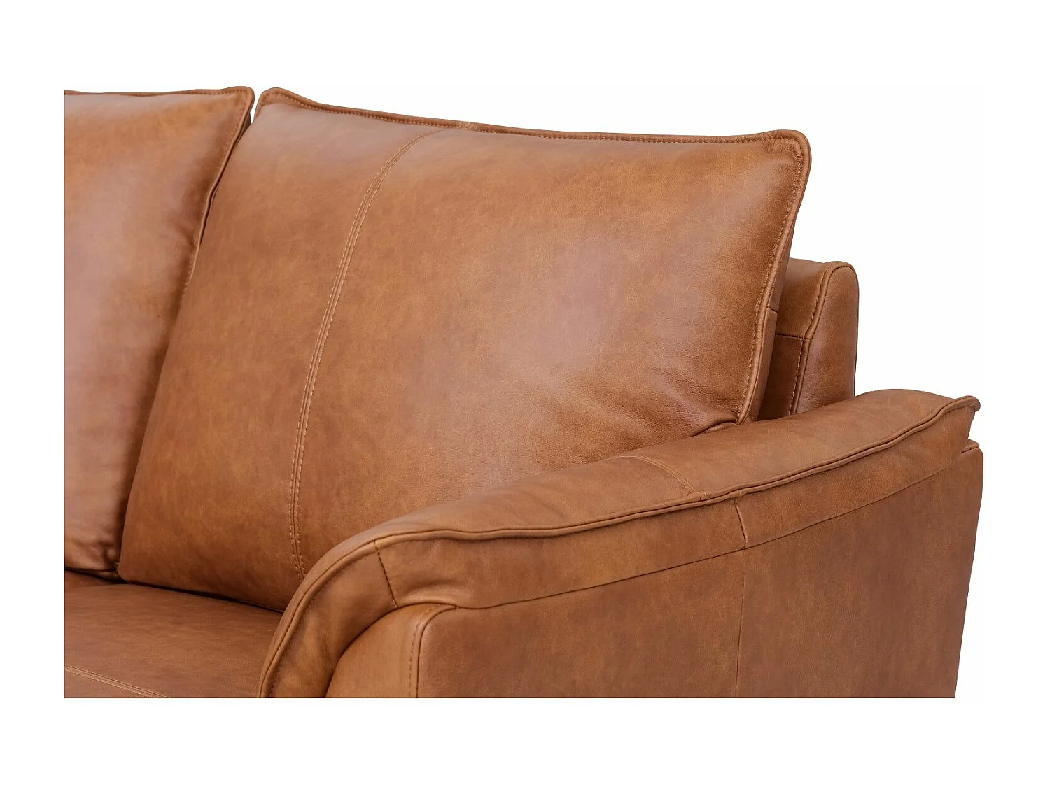 Ledersofa Soul - 2-Sitzer - Leder - Braun