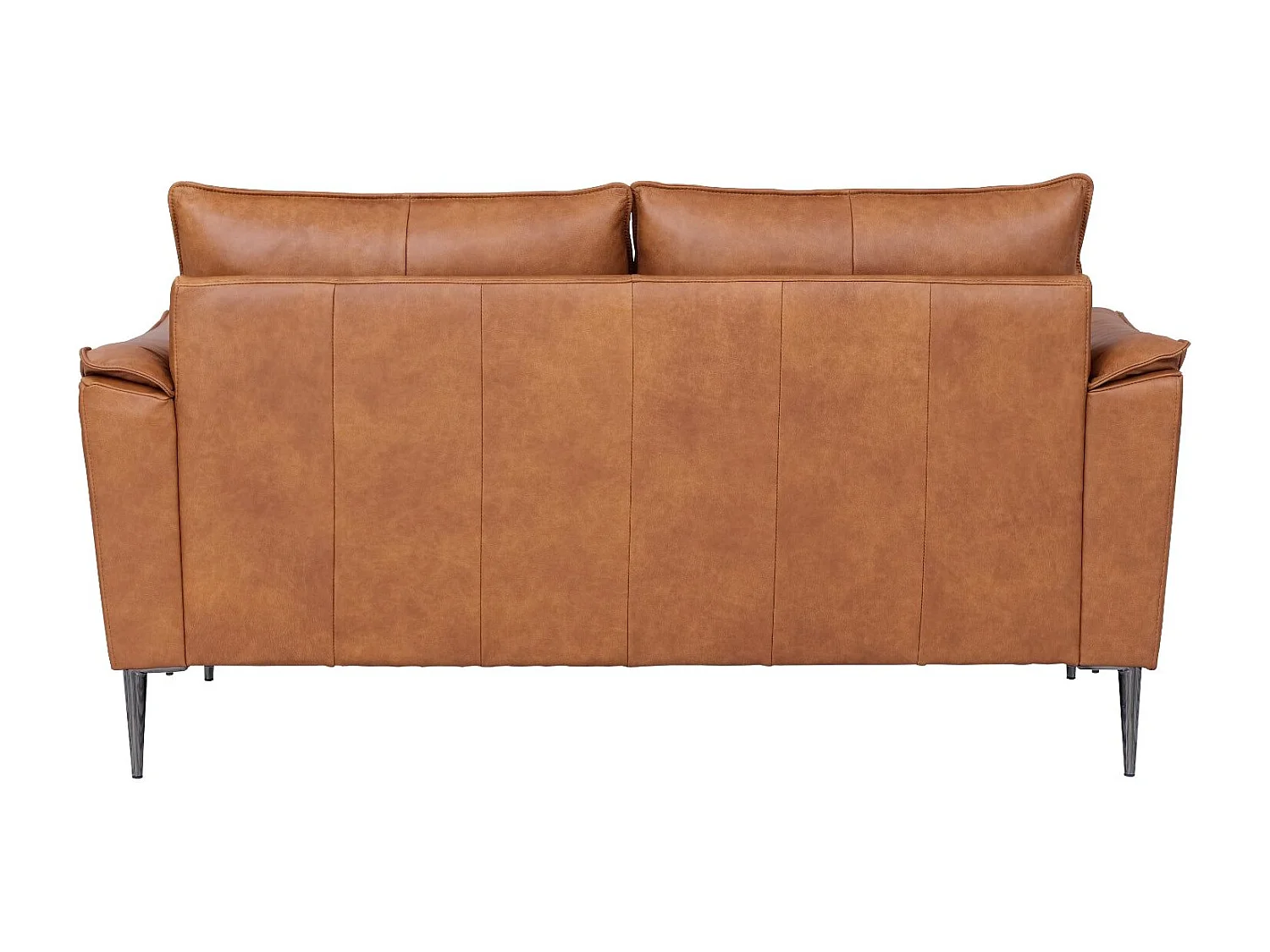 Canapé Soul - 2 places - Cuir - Marron