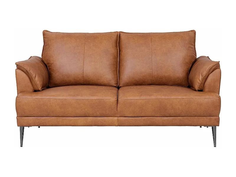 Ledersofa Soul - 2-Sitzer - Leder - Braun