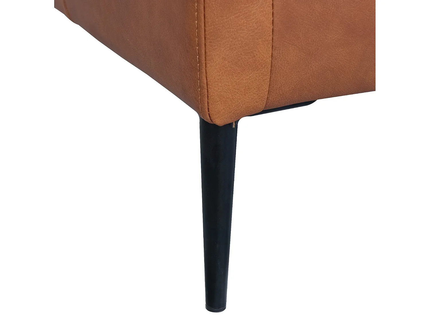 Canapé Valencia - 2 places - Cuir - Marron