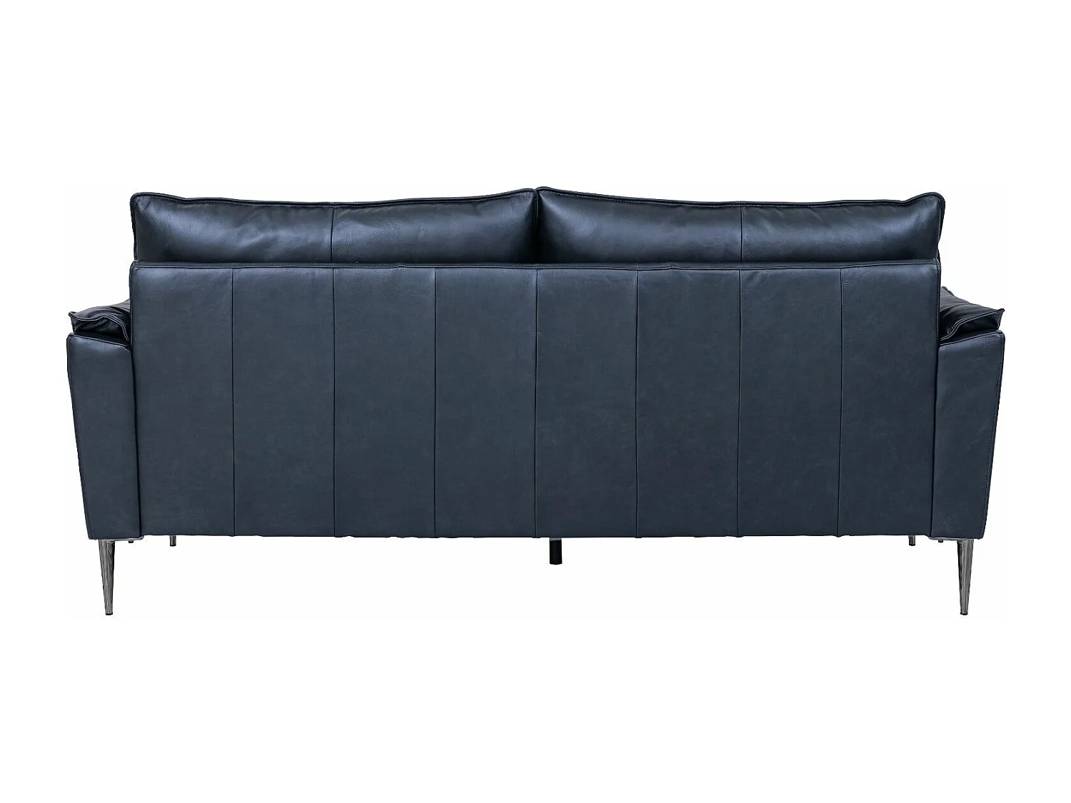 Ledersofa Soul - 3-Sitzer - Leder - Schwarz