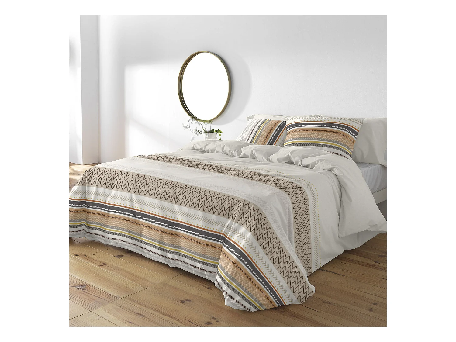 Duvet cover Wanda bed 180 cm - 260x240 cm. closure with hooks