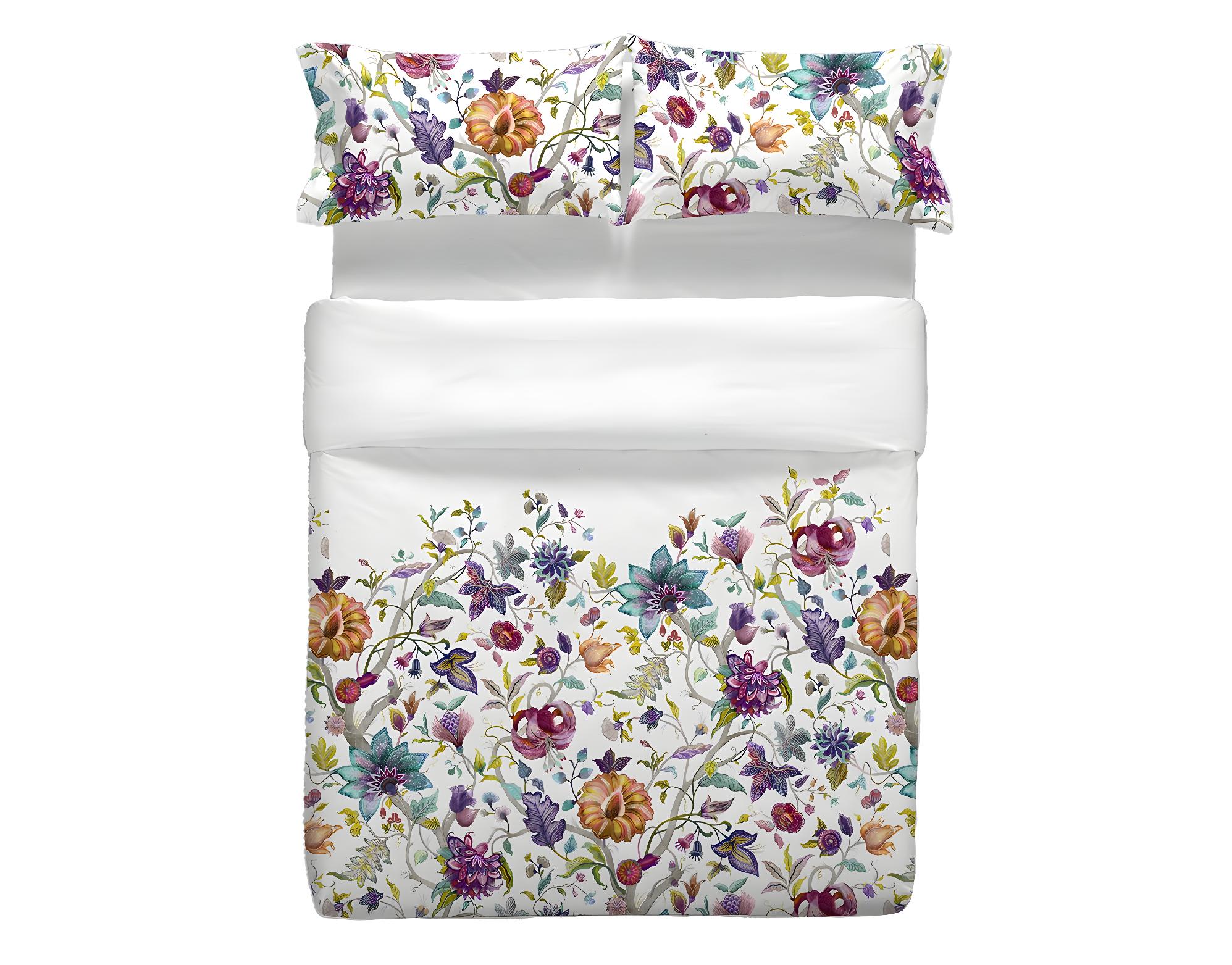 Funda De Almohada 100% Algodón Chinoiserie 45x110 Cm (cama 90) Multicolor  con Ofertas en Carrefour