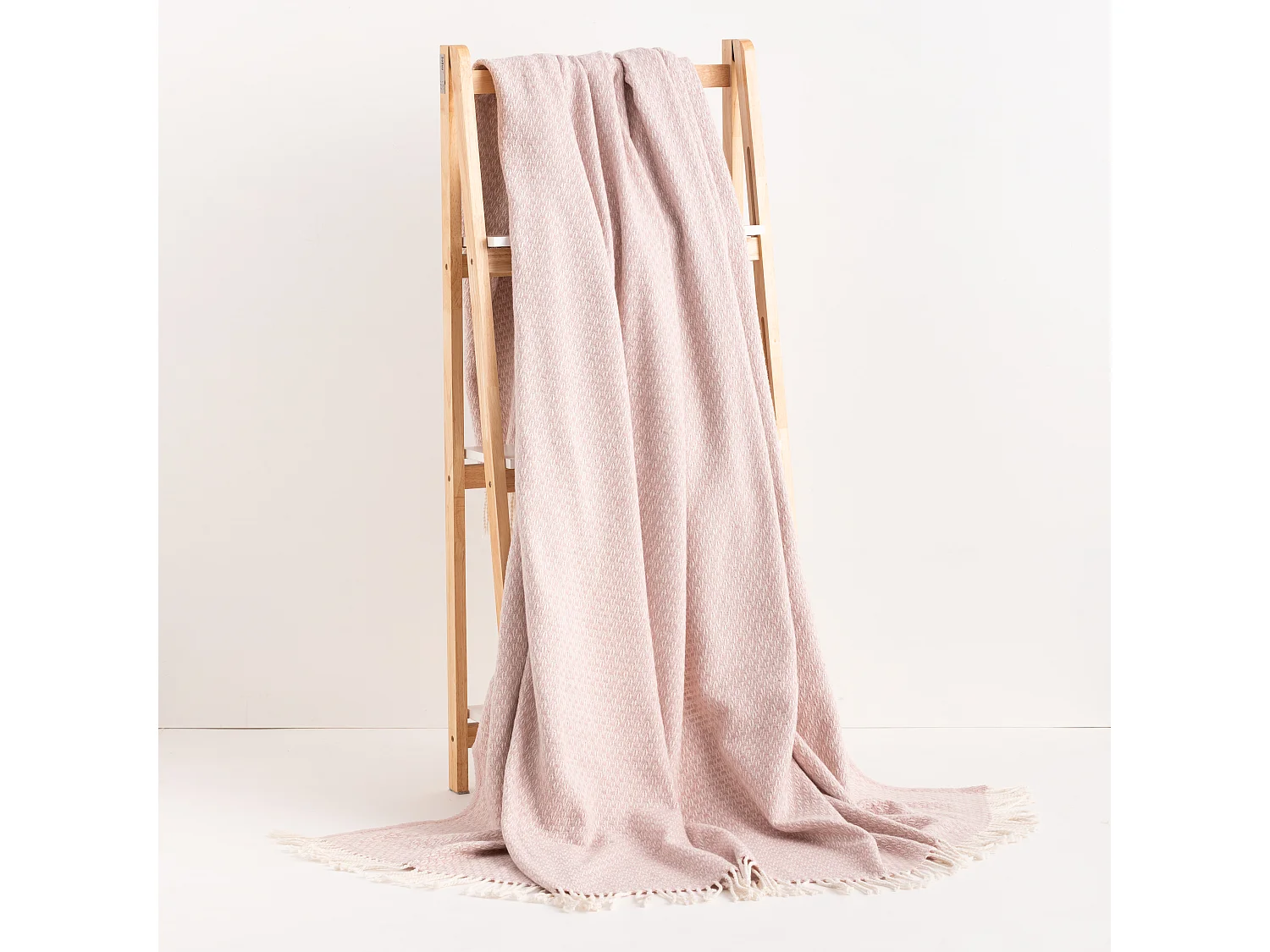 Manta Plaid Loc Nude - 130x170 cm, tacto felpa  suave y transpirable, manta para sofá