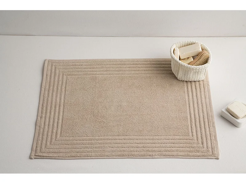 Alfombra de baño Tierra 100% algodón 600 gr