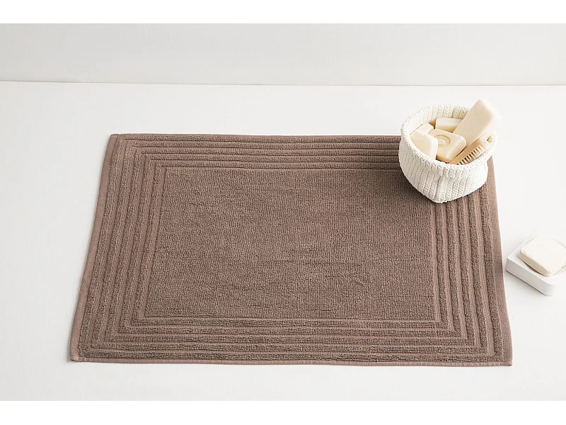 Alfombra de baño Chocolate 100% algodón 600 gr