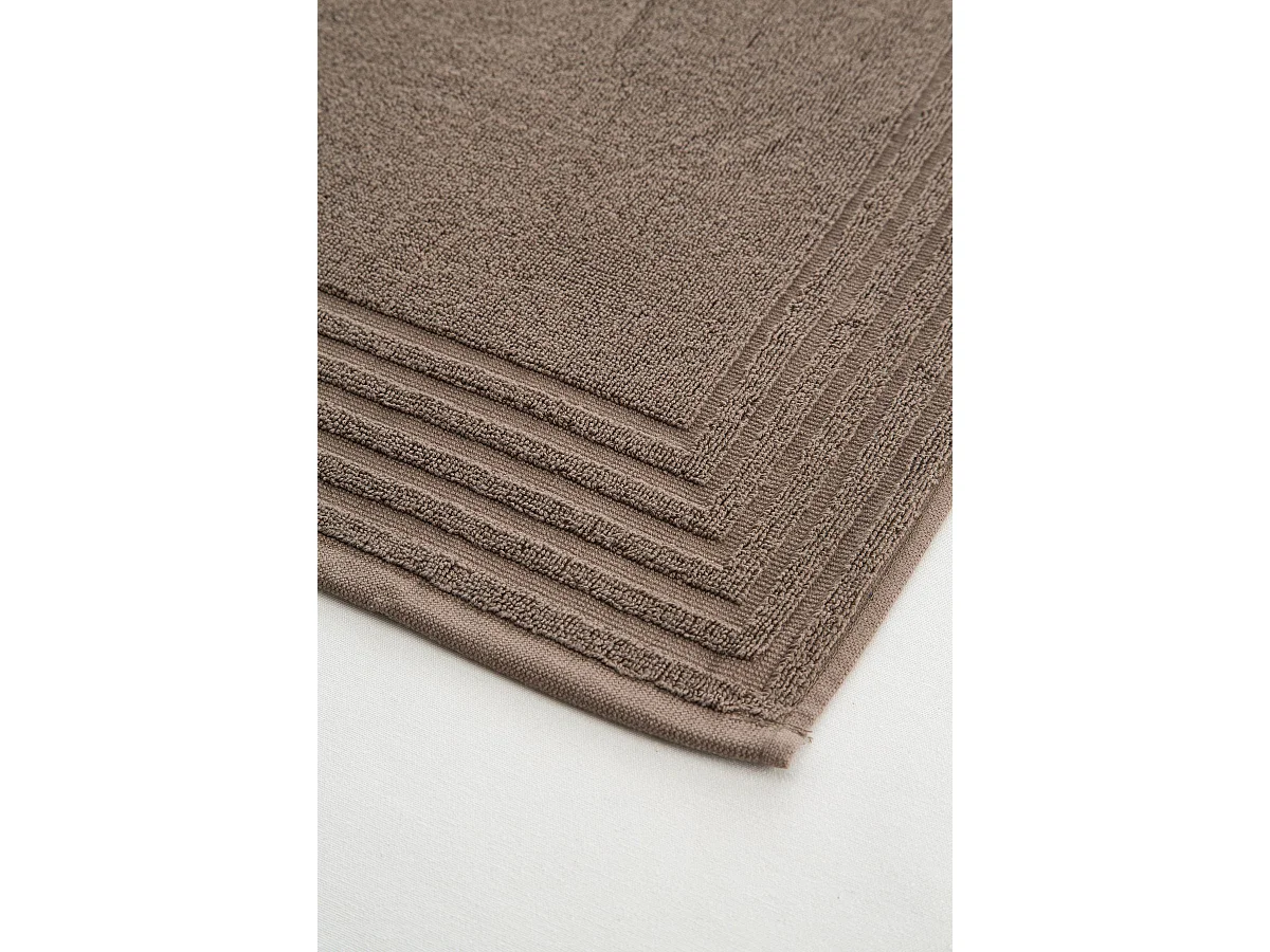 Alfombra de baño Chocolate 100% algodón 600 gr