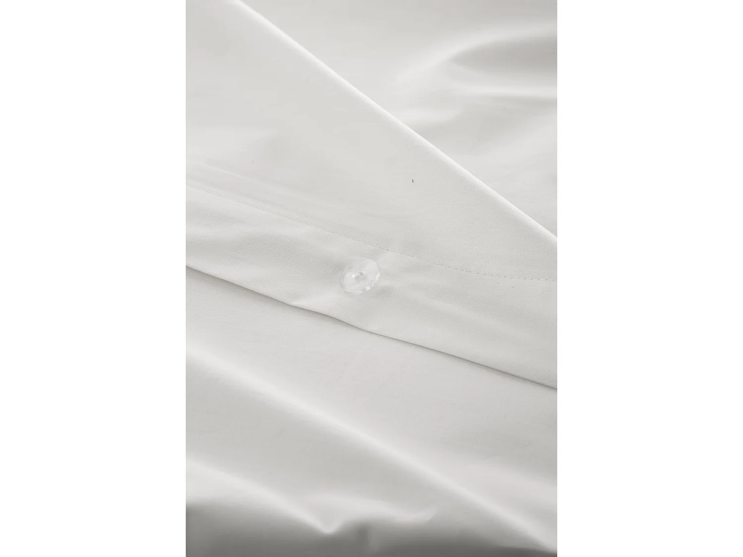 Housse de couette Liso Blanc  lit 120 cm - 200x200 cm, coton 200 fils