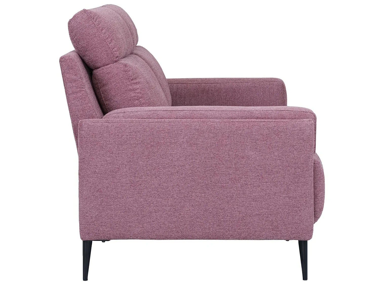 Canapé Amsterdam - 2 places - Tissu - Rose