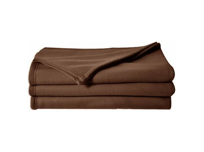 POLECO couverture polaire CHOCOLAT 220