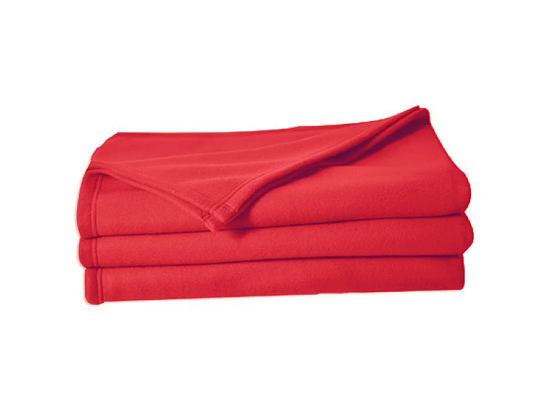 Couverture en polaire unie