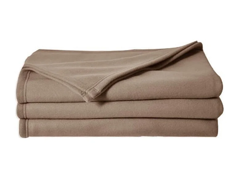 POLECO couverture polaire TAUPE 180