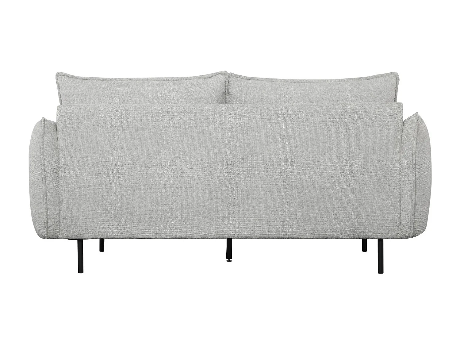 Canapé Milano - 2 places - Tissu - Gris