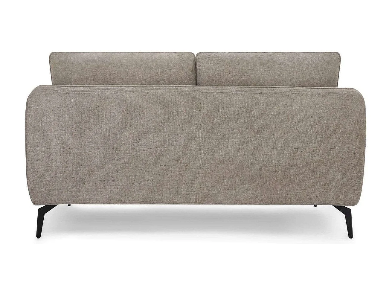 Sofa 2-Sitzer Selena - Stoff Chenille - Taupe
