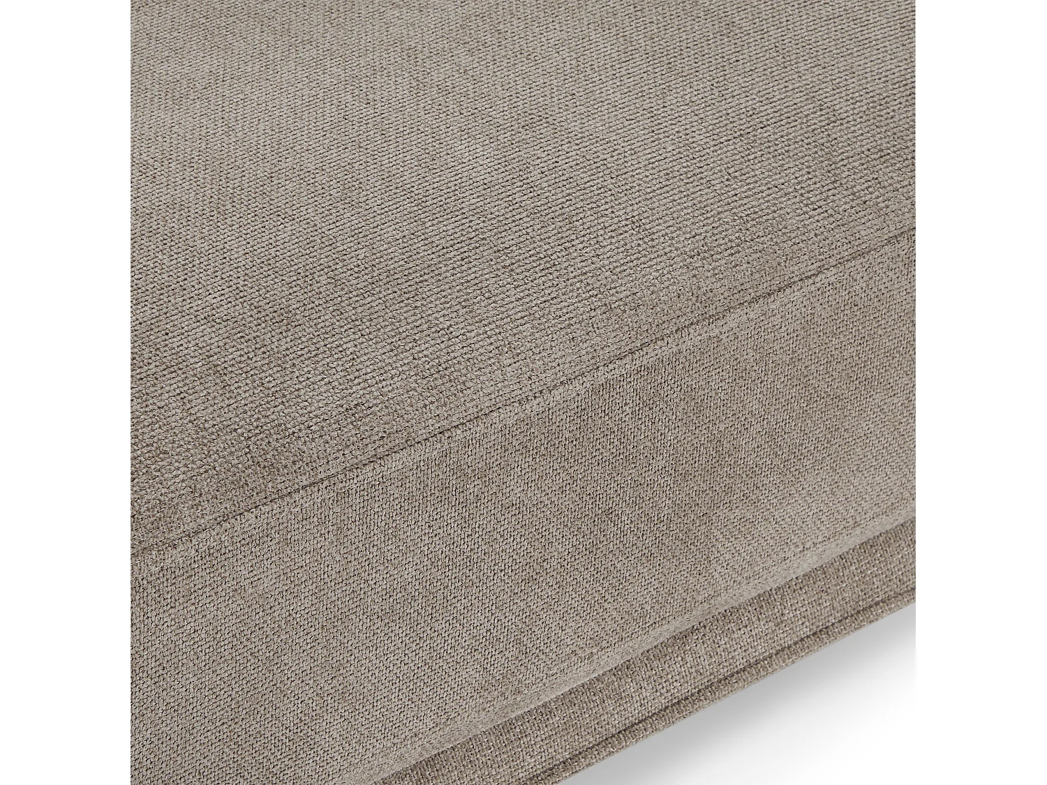 Sofa 2-Sitzer Selena - Stoff Chenille - Taupe