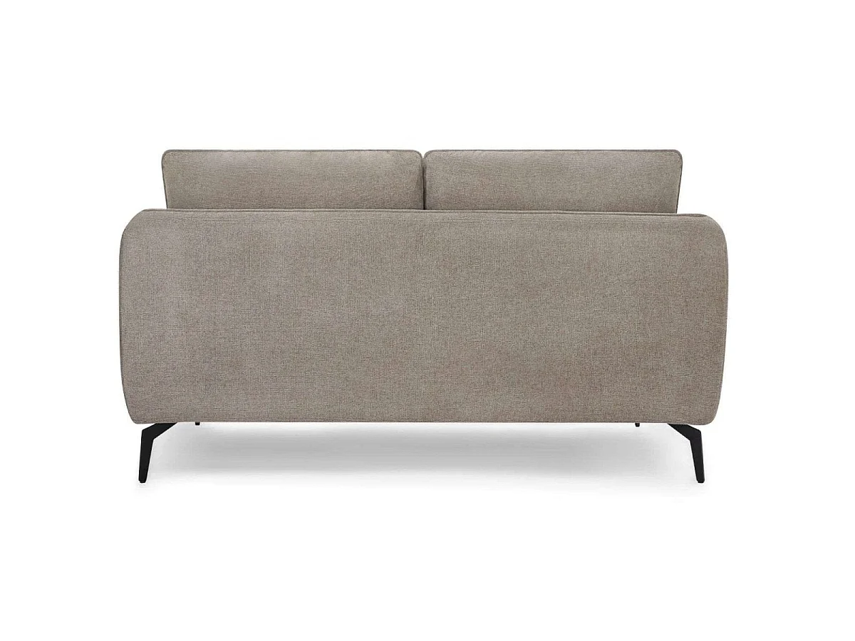 Canapé Selena - 2 places - Tissu - Beige