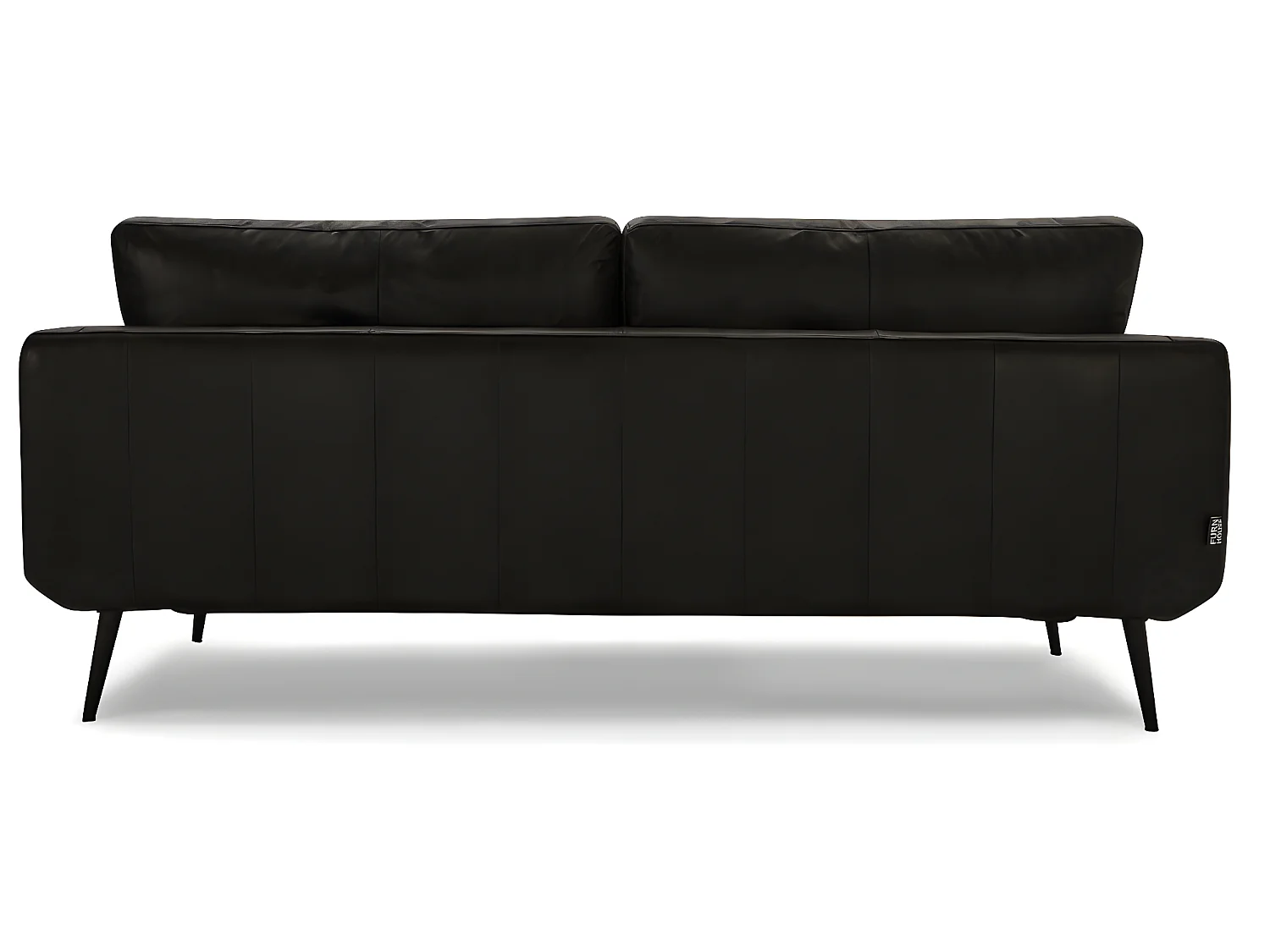 Canapé Havana - 3 places - Cuir - Noir