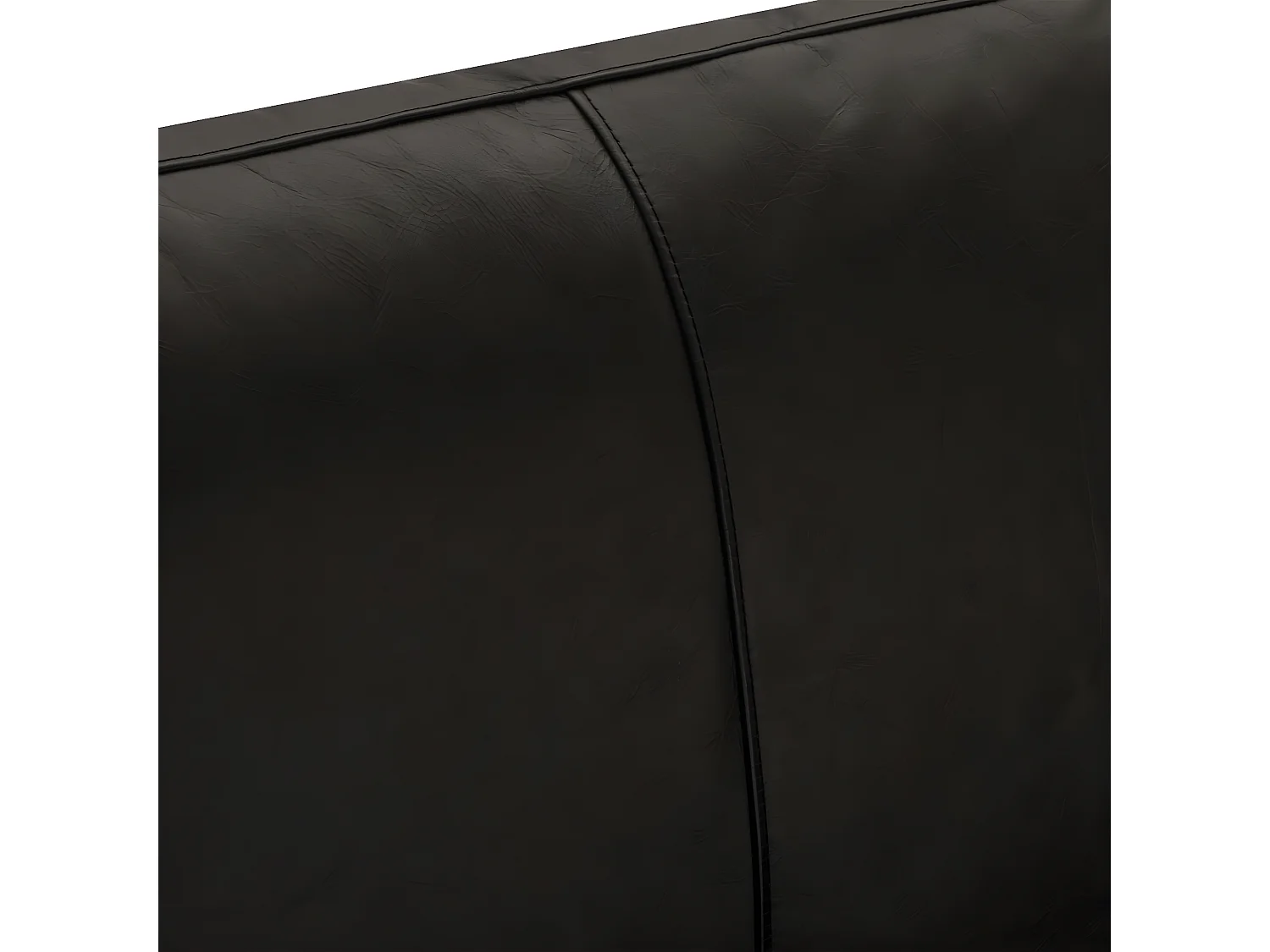 Canapé Havana - 3 places - Cuir - Noir