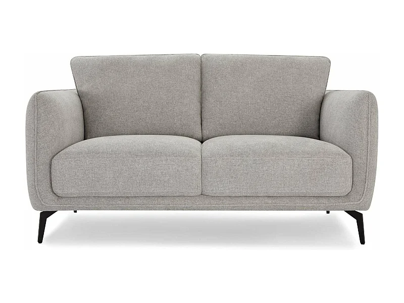 Sofa Selena - 2-Sitzer - Stoff - Grau