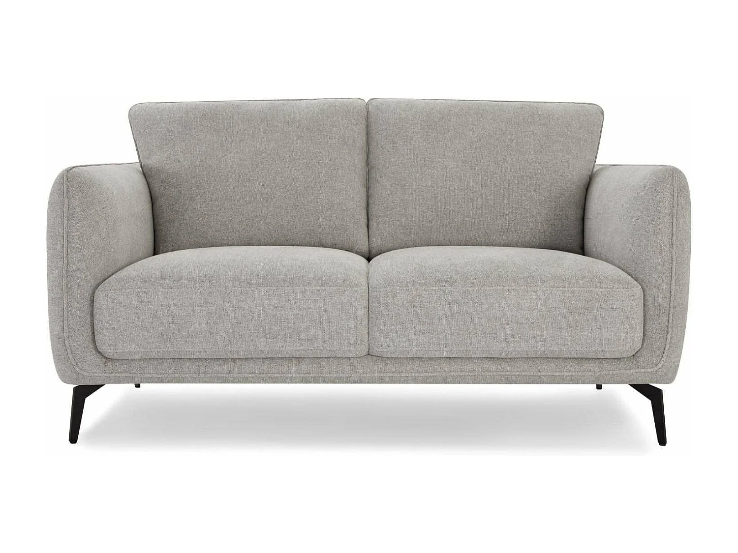 Canapé Selena - 2 places - Tissu - Gris