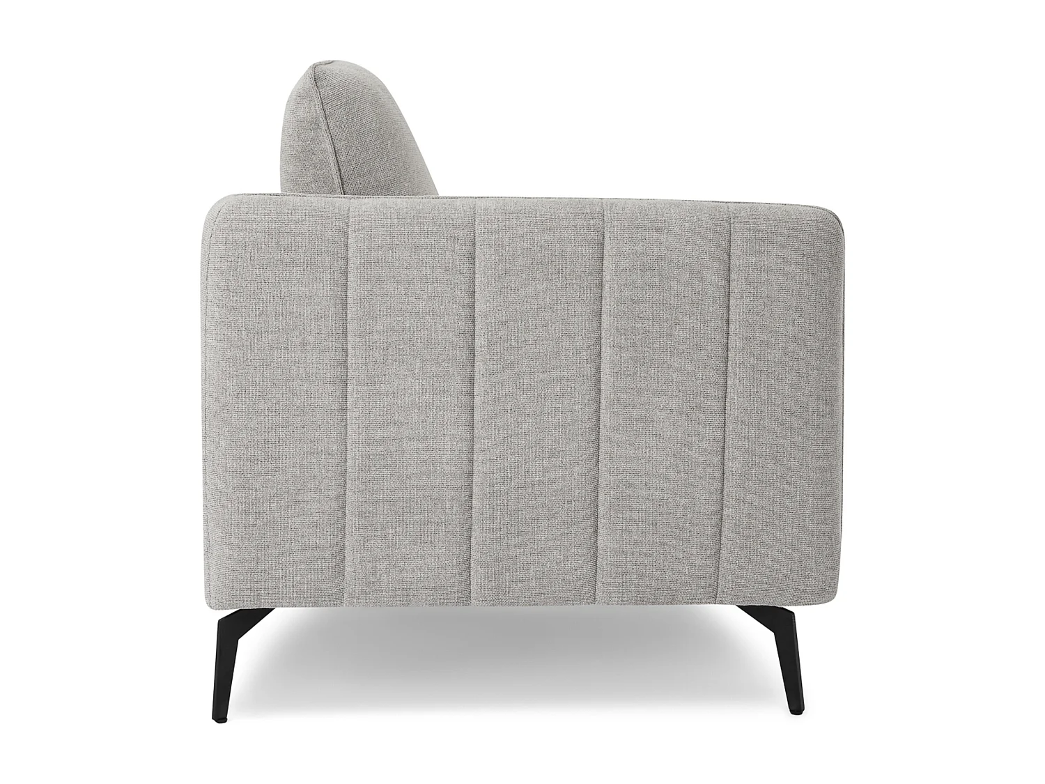 Canapé Selena - 2 places - Tissu - Gris