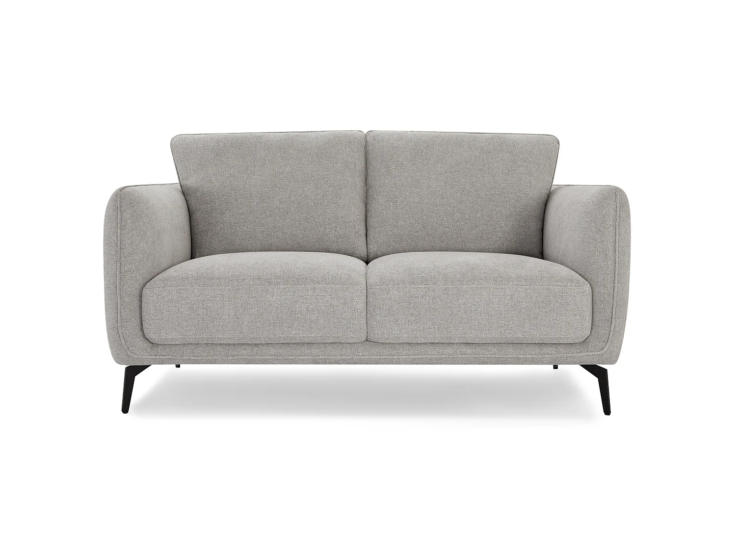 Canapé Selena - 2 places - Tissu - Gris