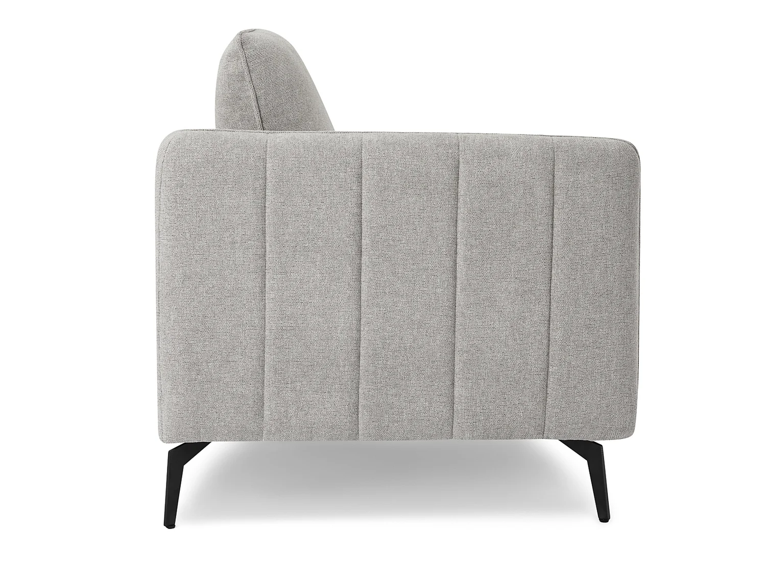 Canapé Selena - 2 places - Tissu - Gris