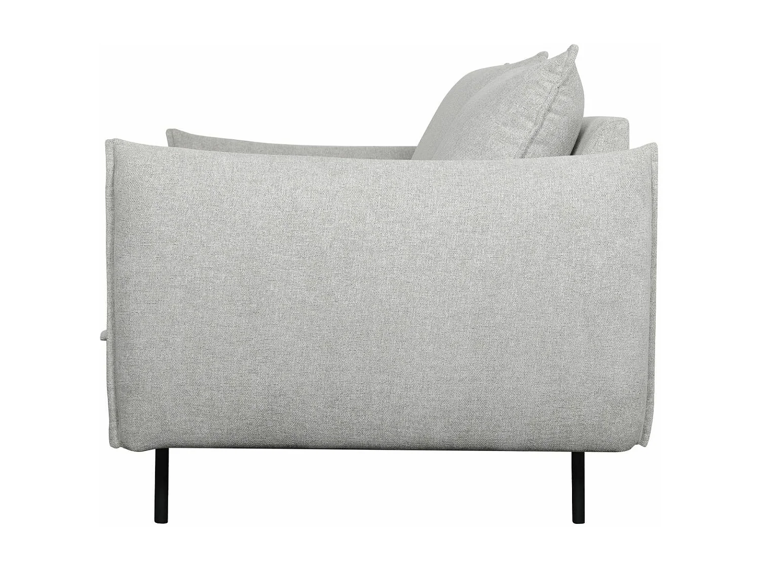 Canapé Milano - 3 places - Tissu - Gris