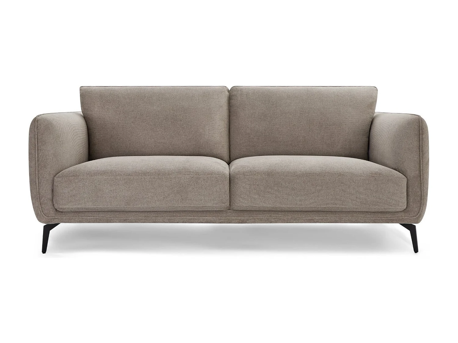 Sofa Selena - 3-Sitzer - Stoff - Grau