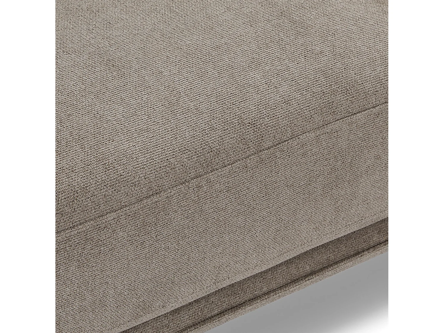 Sofa Selena - 3-Sitzer - Stoff - Grau