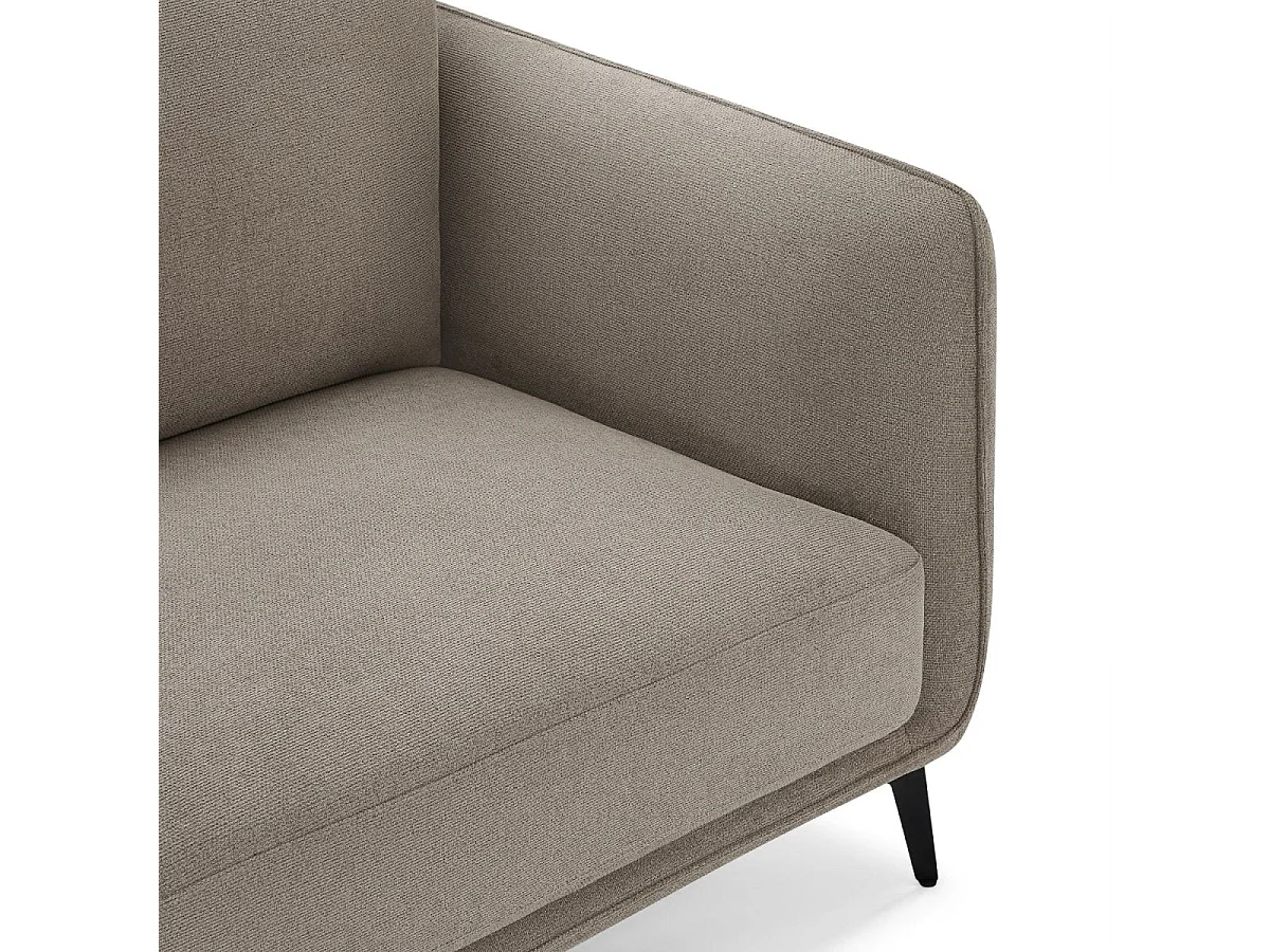 Driezitsbank Selena van stof - beige