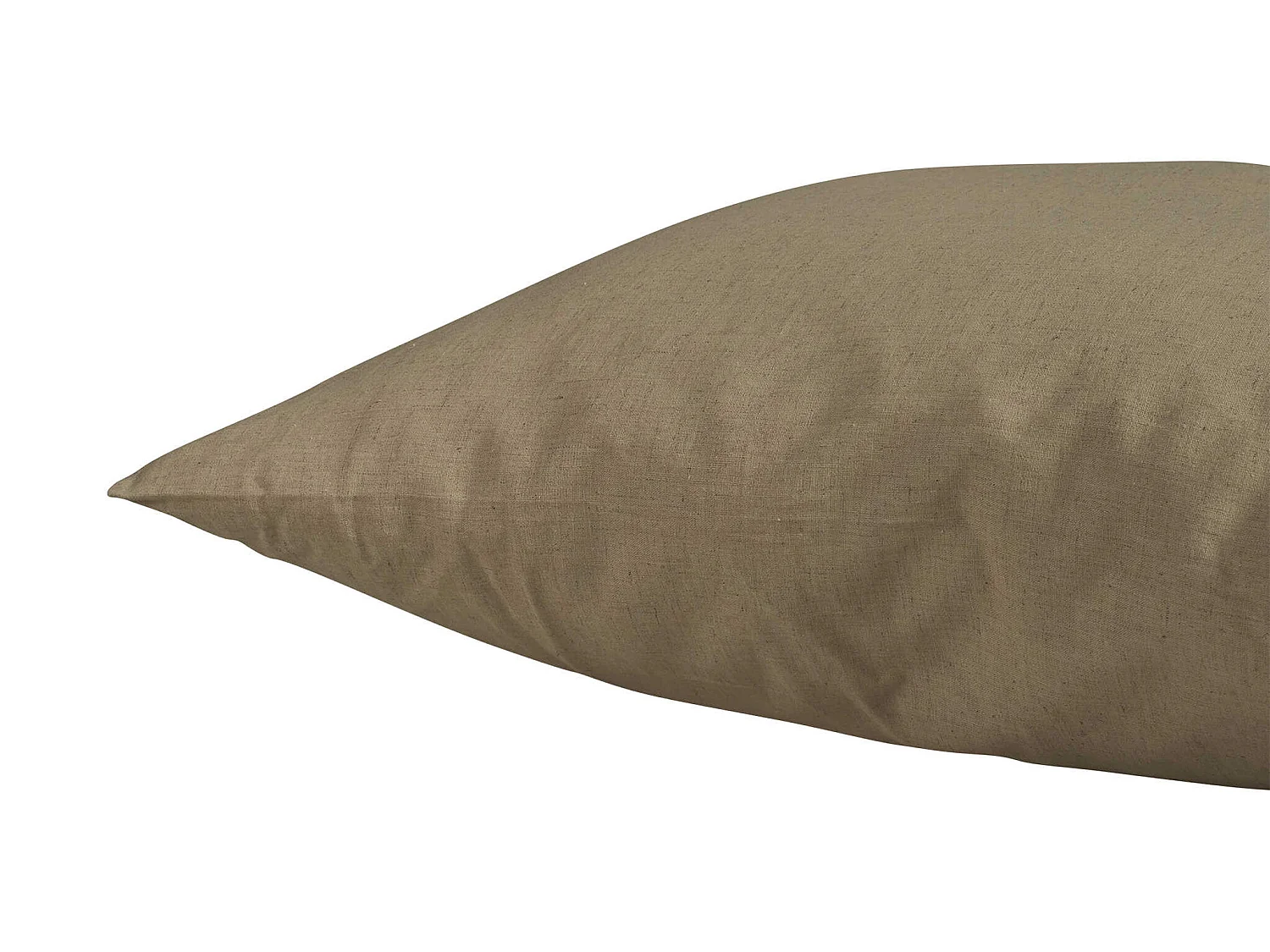 Oreiller naturel enveloppe lin et coton Someo 60x60