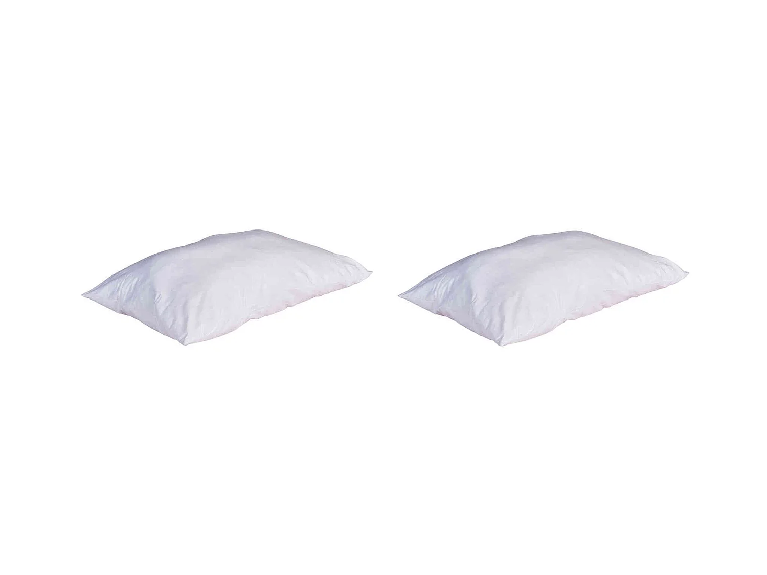 Lot de 2 oreillers anti-punaises et anti-insectes ferme enveloppe microfibre 50x70