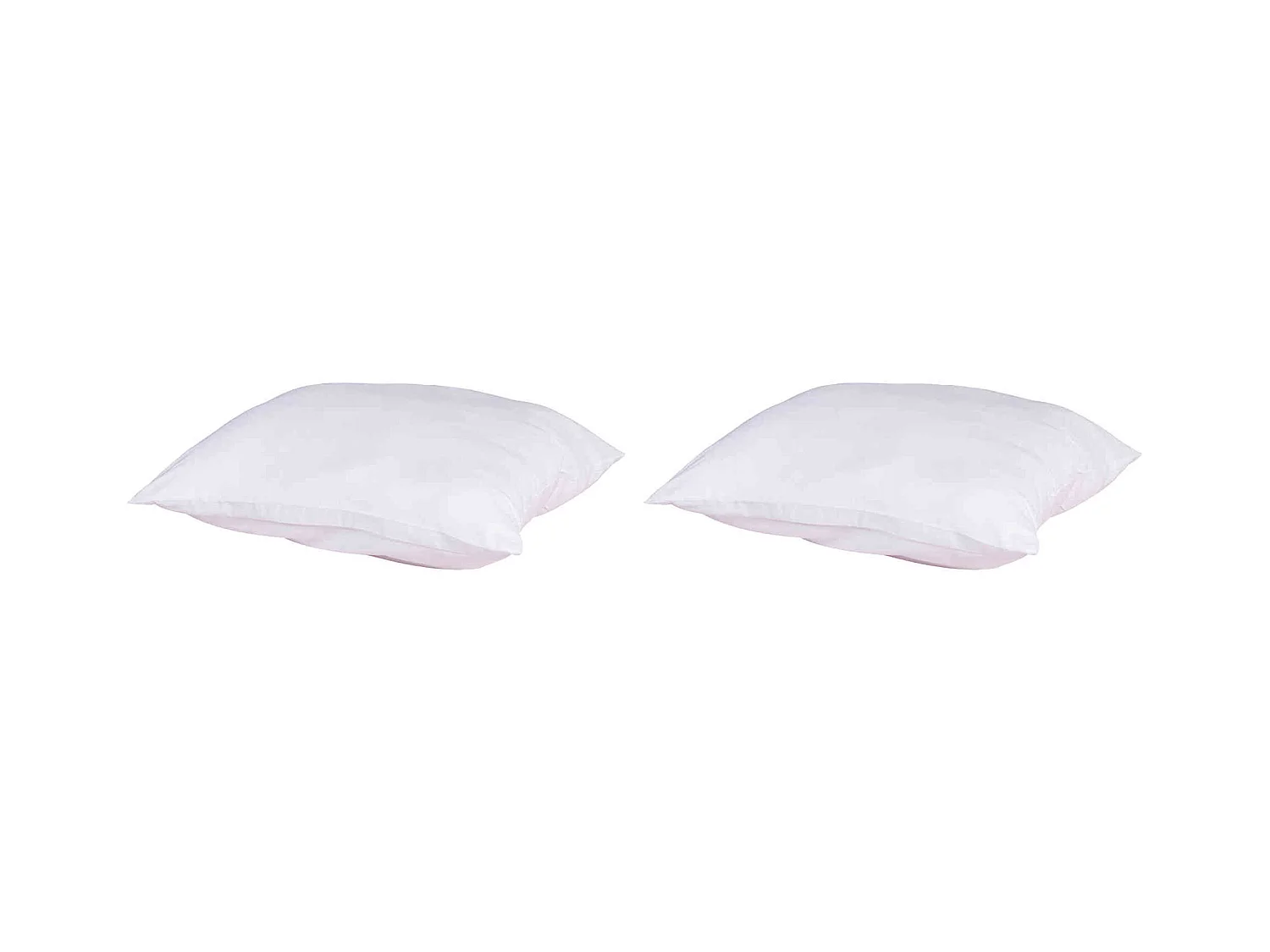 Lot de 2 oreillers anti-punaises et anti-insectes moelleux enveloppe microfibre 60x60