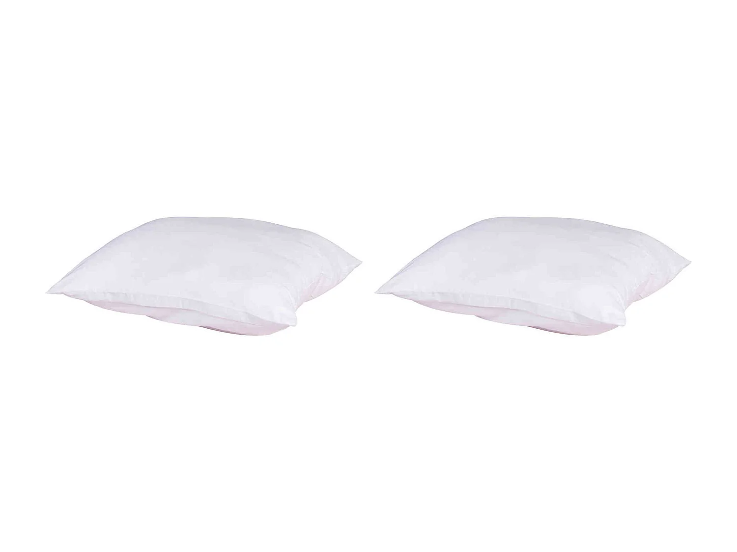 Lot de 2 oreillers anti-punaises et anti-insectes moelleux enveloppe microfibre 60x60