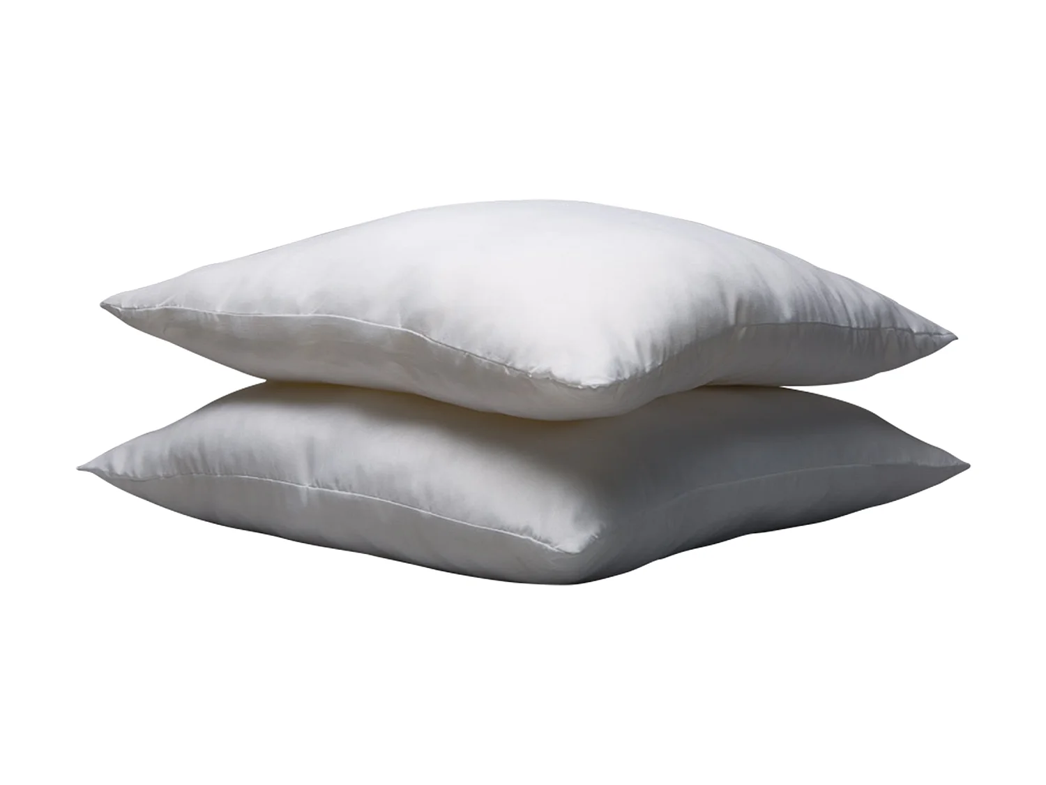 Lot de 2 oreillers confort enveloppe coton Someo 60x60