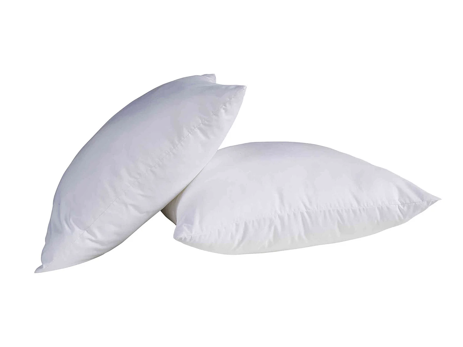 Lot de 2 oreillers confort enveloppe coton Someo 60x60
