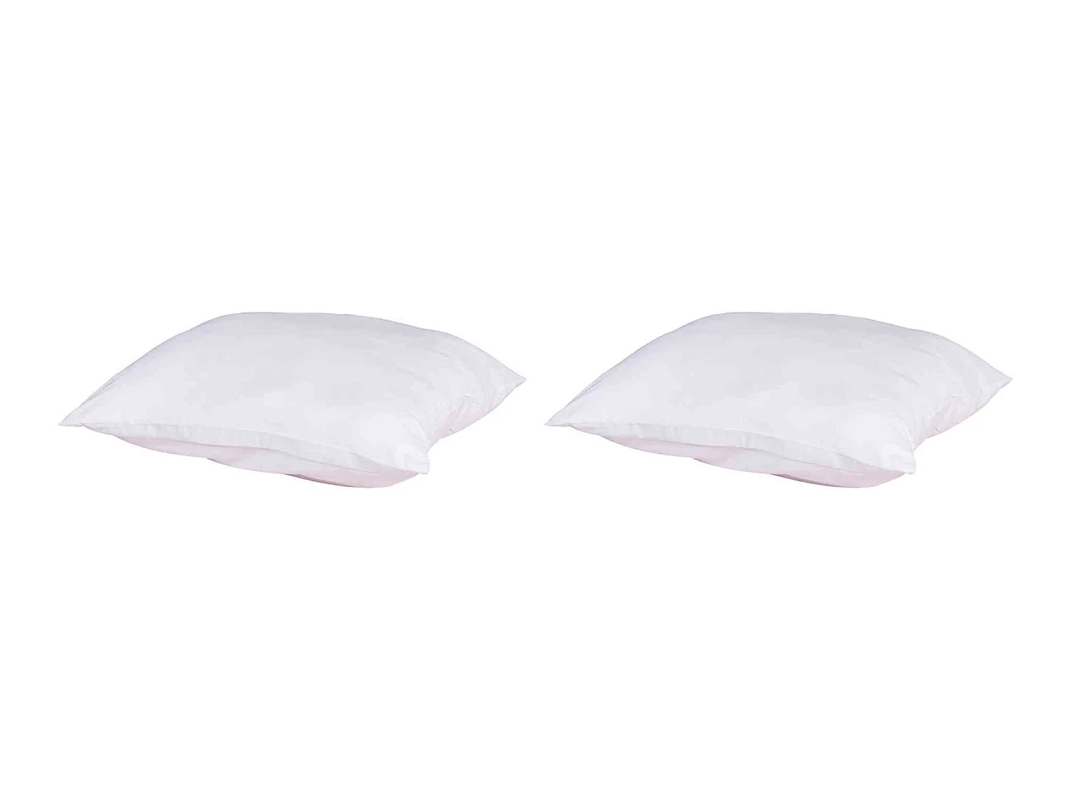 Lot de 2 oreillers anti-punaises et anti-insectes ferme enveloppe microfibre 60x60