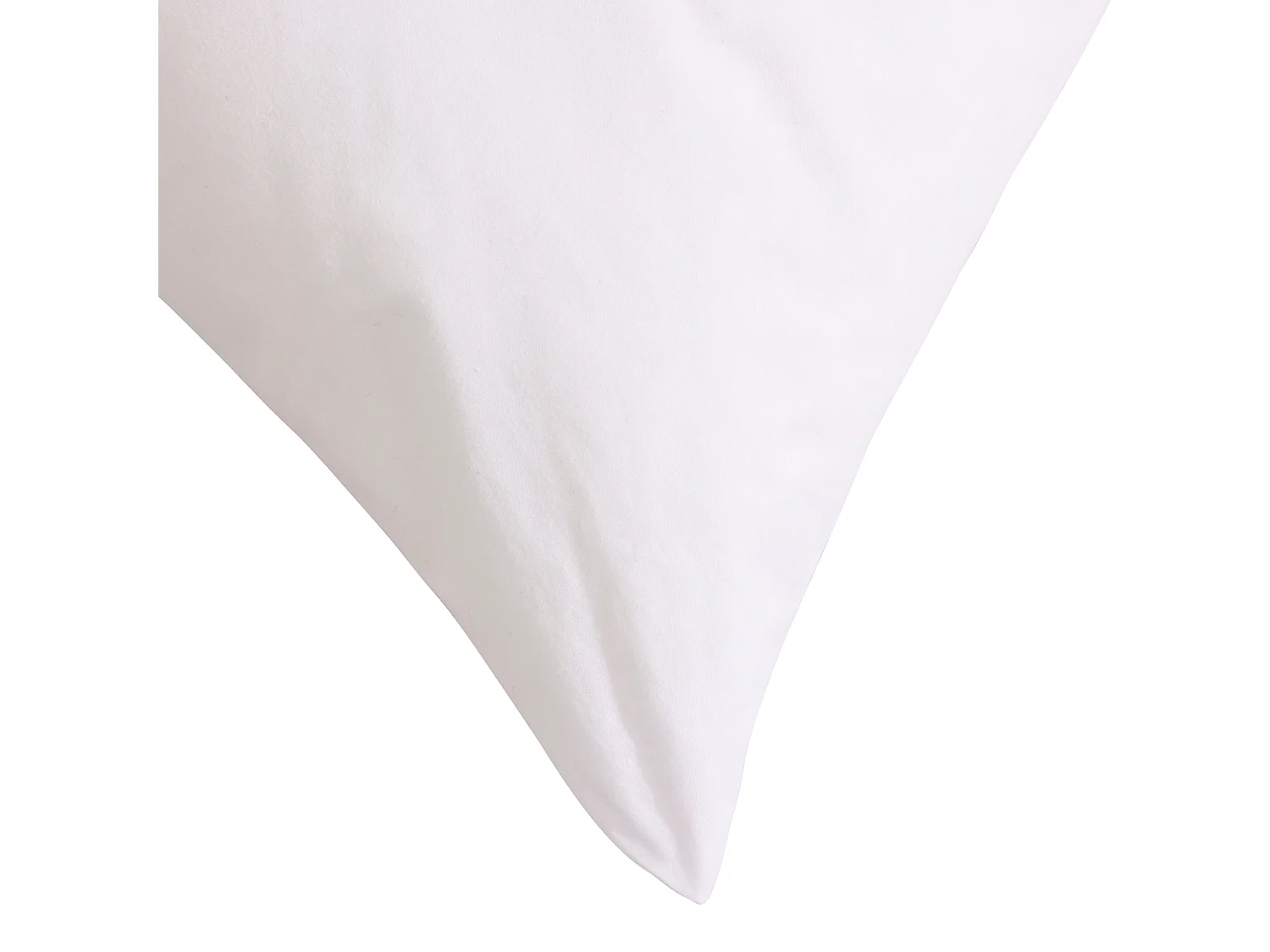 Oreiller éco naturel ferme enveloppe coton bio Someo 60x60