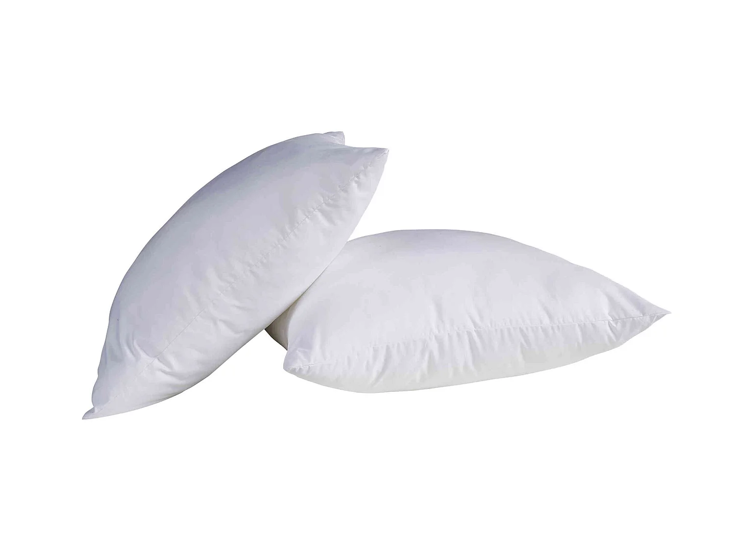 Lot de 2 oreillers confort enveloppe coton Someo 65x65