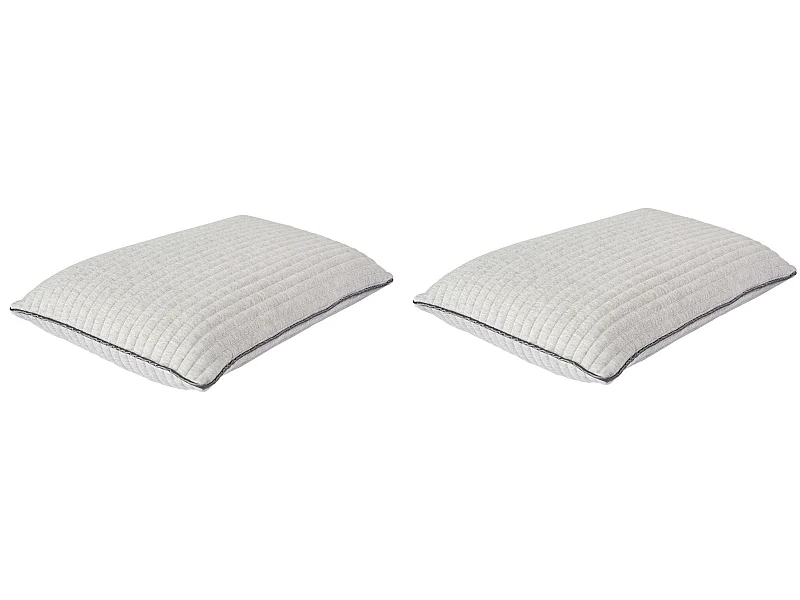 Lot de 2 oreillers softmemory effet mémoire de forme Someo 40x60