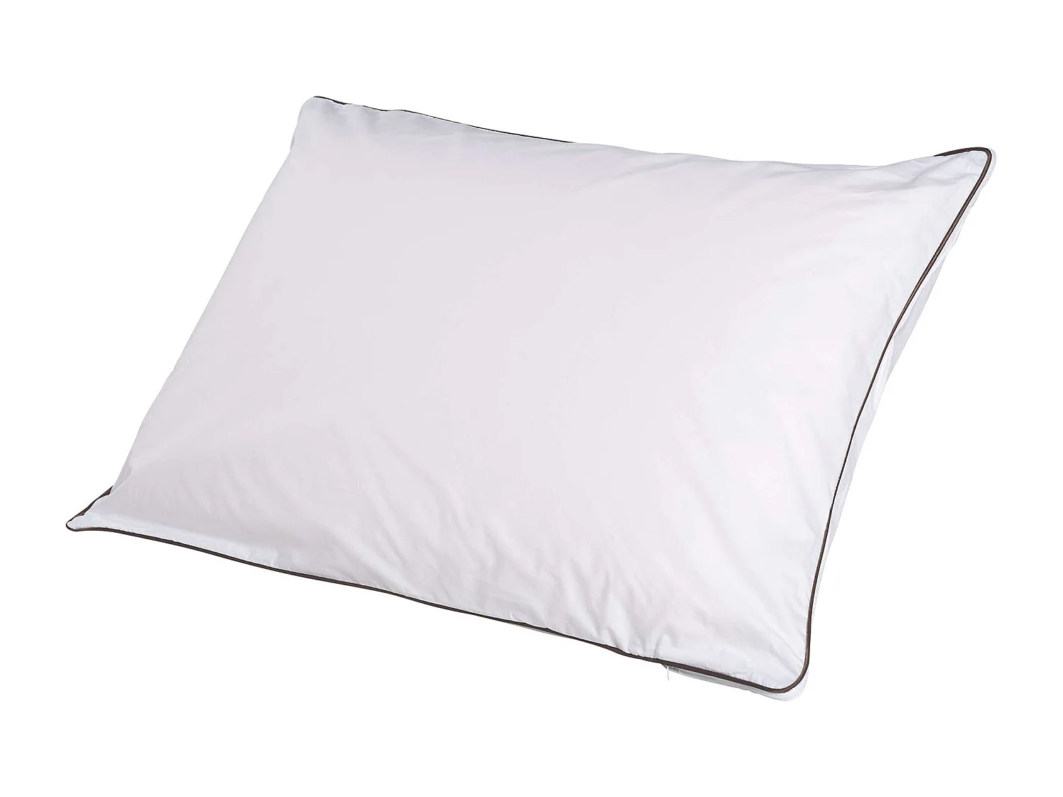 Oreiller latex naturel et taie d'oreiller percale Someo 40x60