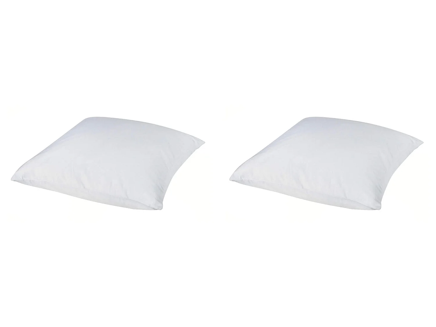 Lot de 2 protège oreillers molleton imperméable 65x65