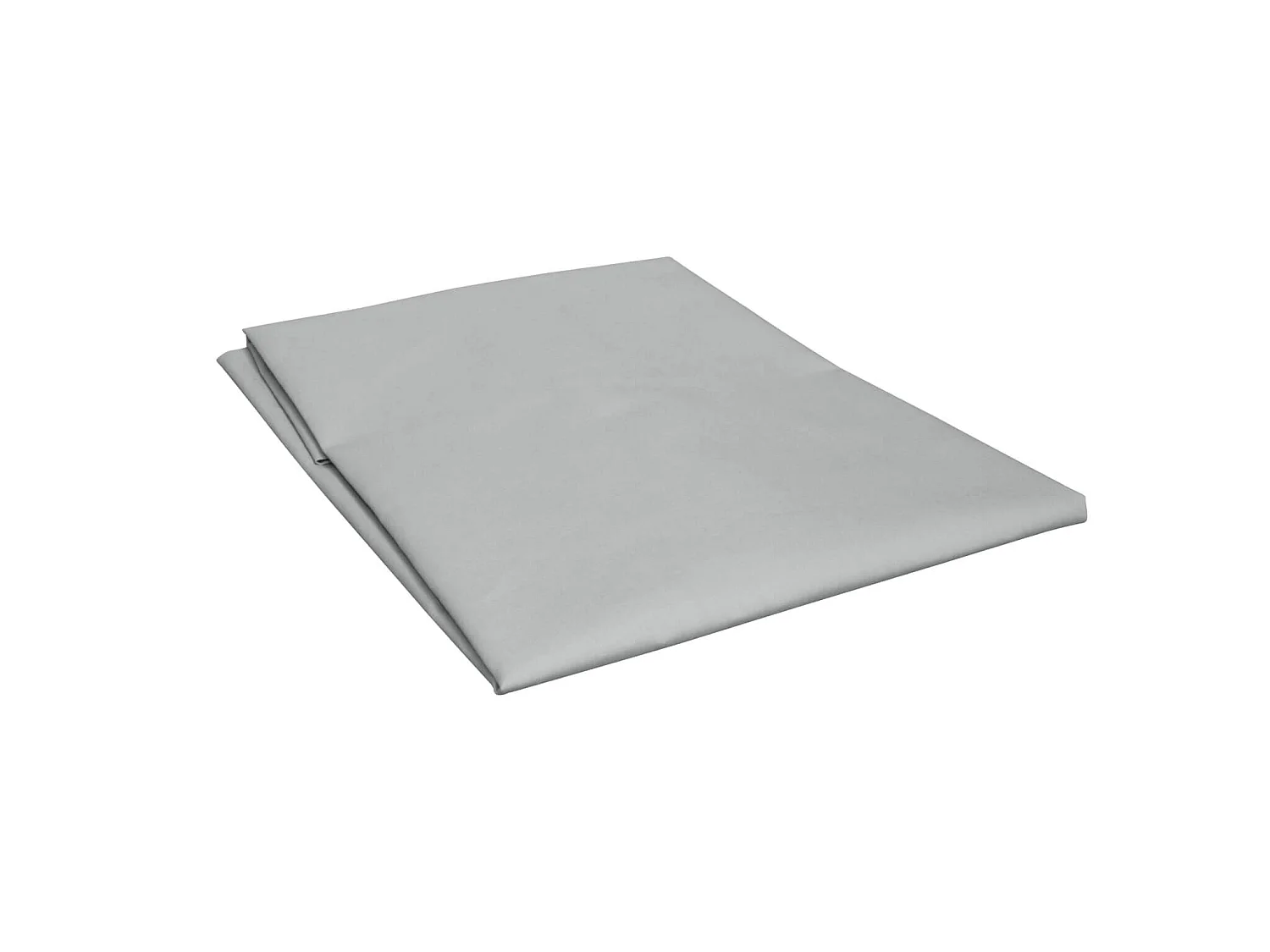 Taie d'oreiller bébé bleu glacier percale 40x60