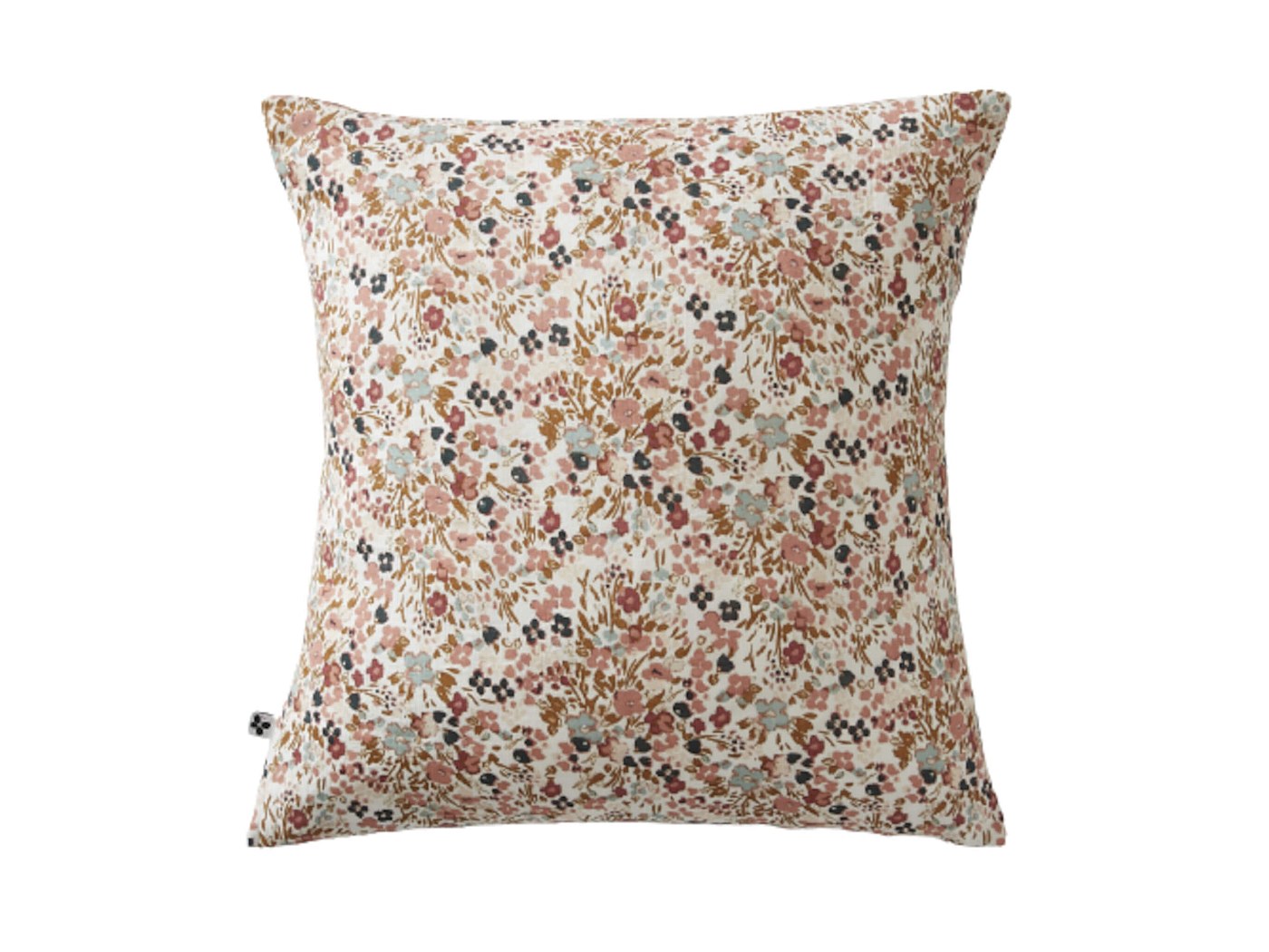 Taie d'oreiller gaze de coton imprimé floral