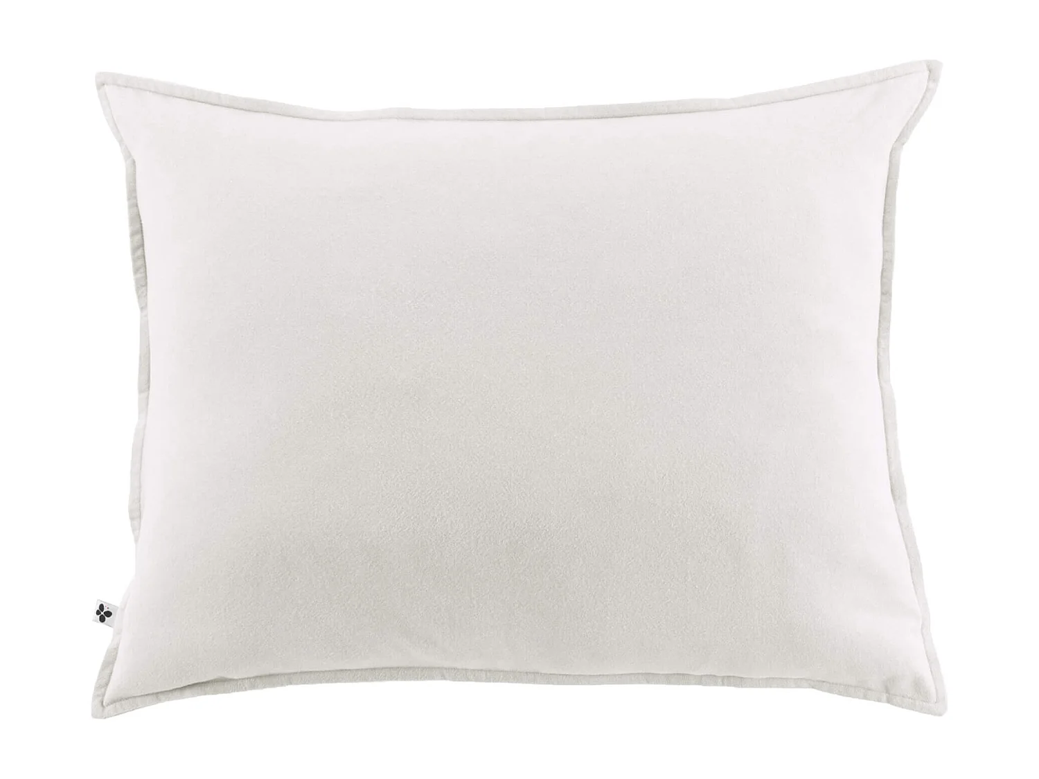 Taie d'oreiller flanelle blanc 50x70 cm