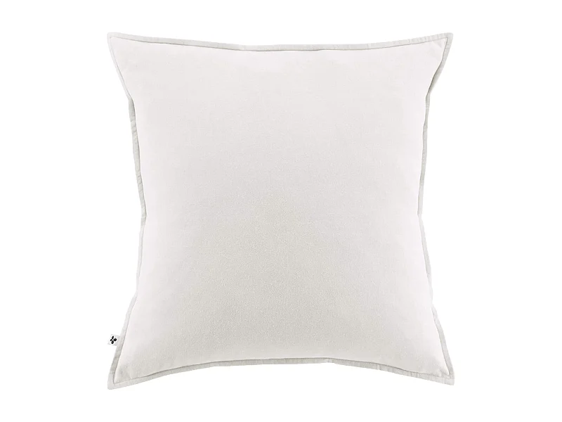 Taie d'oreiller flanelle blanc 50x70 cm