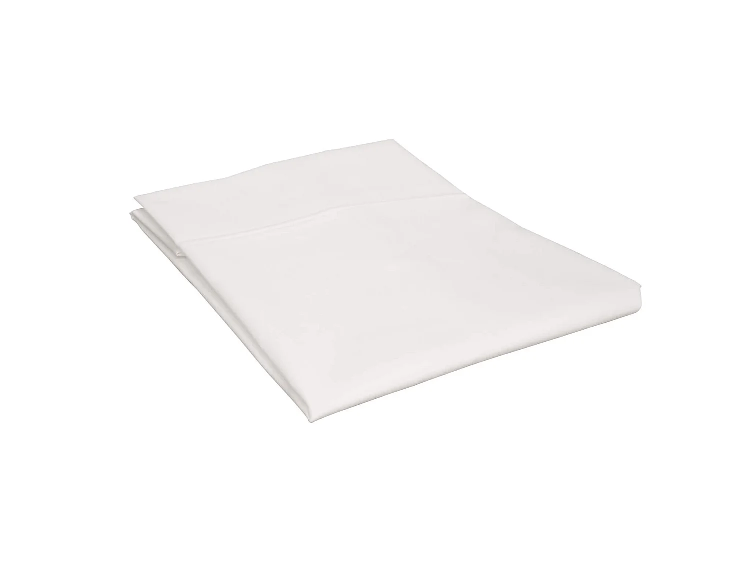 Taie d'oreiller bébé blanche percale 40x60
